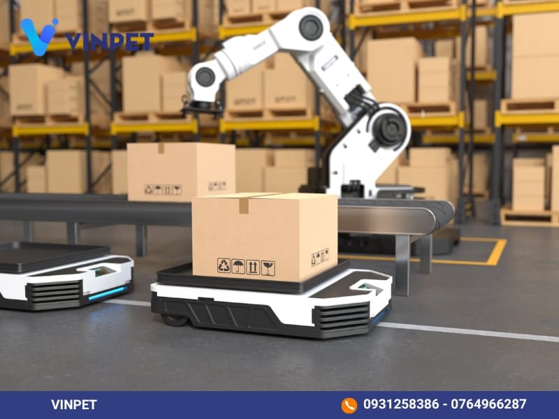 Ứng dụng tự động hóa trong Robot tự hành (AGV)
